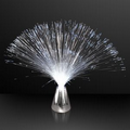 5 Days Imprintable White Fiber Optic Promotional Party Centerpiece